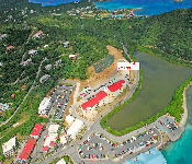 Location Of New Hotel   The New East End Plaza At Red Hook St. Thomas Virgin Islands HLIII